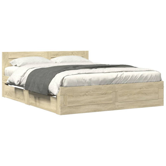 Bed Frame With Headboard Without Mattress
