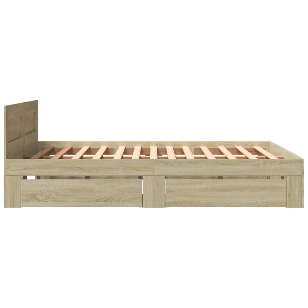 Bed Frame With Headboard Without Mattress