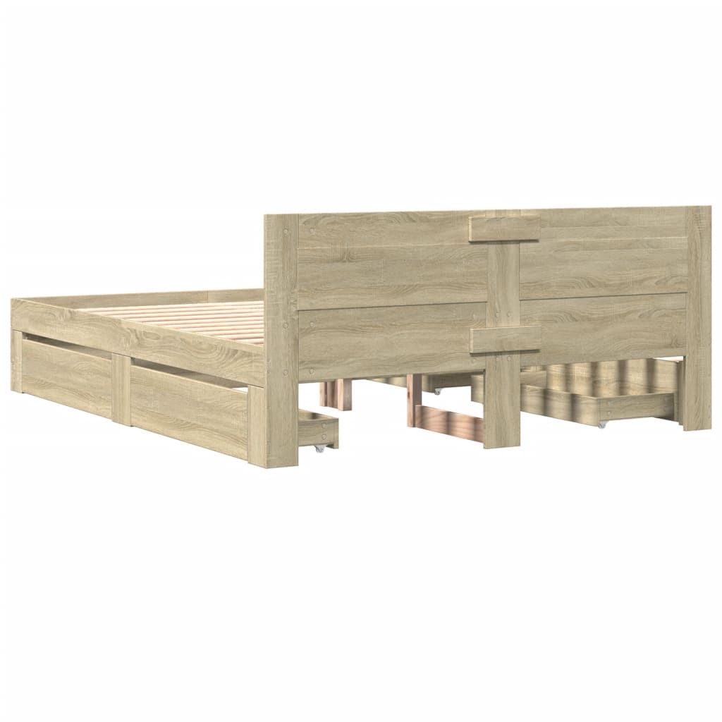 Bed Frame With Headboard Without Mattress
