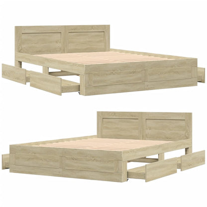 Bed Frame With Headboard Without Mattress