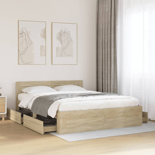Bed Frame With Headboard Without Mattress