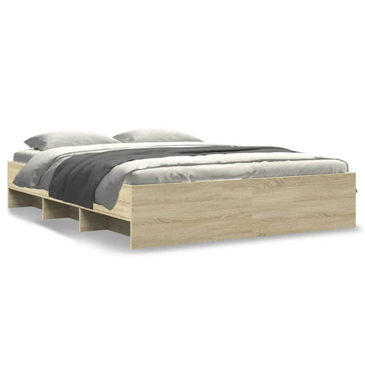 Bed Frame Without Mattress Engineered Wood