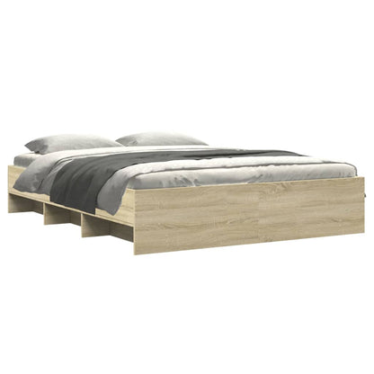 Bed Frame Without Mattress Engineered Wood