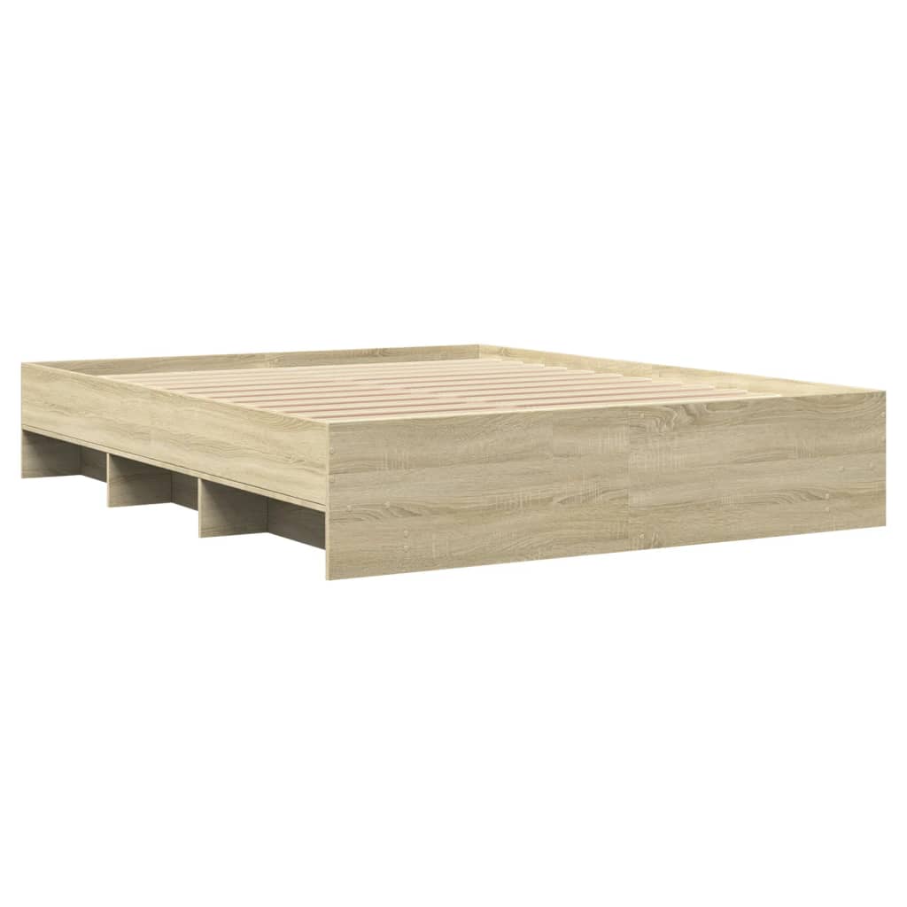 Bed Frame Without Mattress Engineered Wood