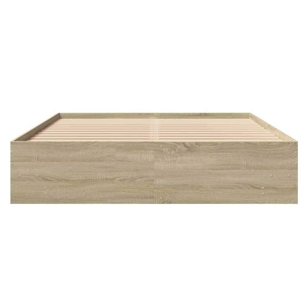 Bed Frame Without Mattress Engineered Wood