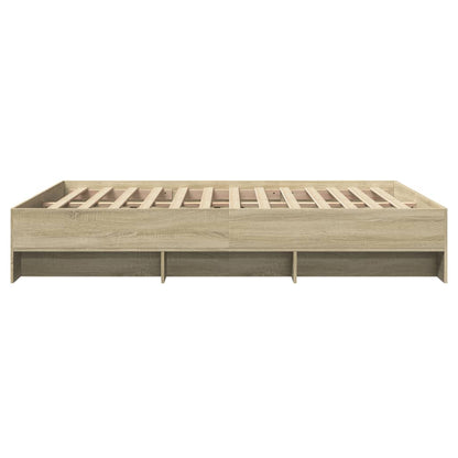 Bed Frame Without Mattress Engineered Wood