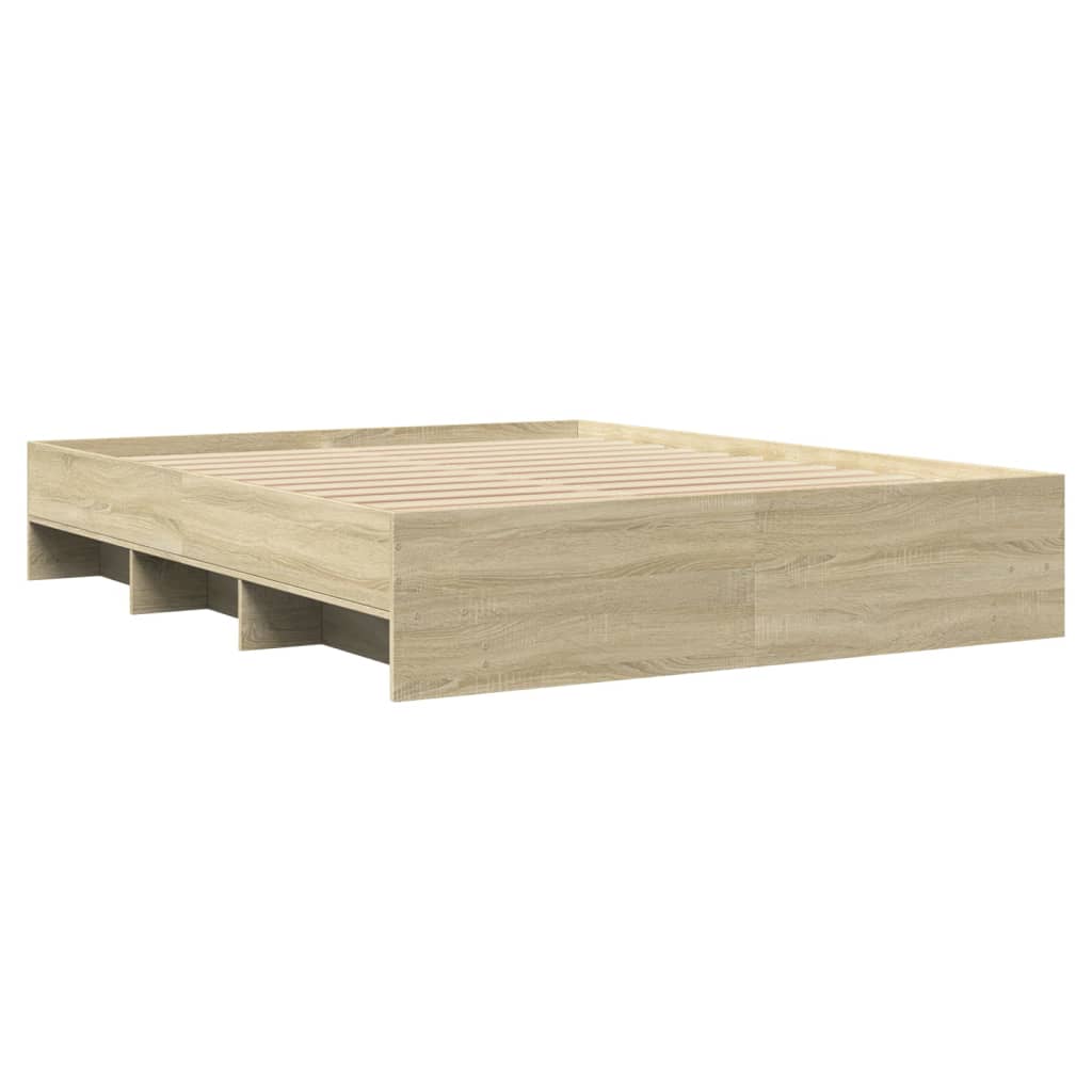 Bed Frame Without Mattress Engineered Wood