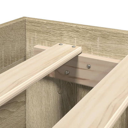 Bed Frame Without Mattress Engineered Wood