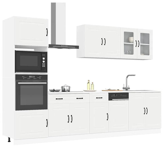 7 Piece Kitchen Cabinet Set Kalmar Engineered Wood