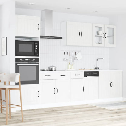 7 Piece Kitchen Cabinet Set Kalmar Engineered Wood