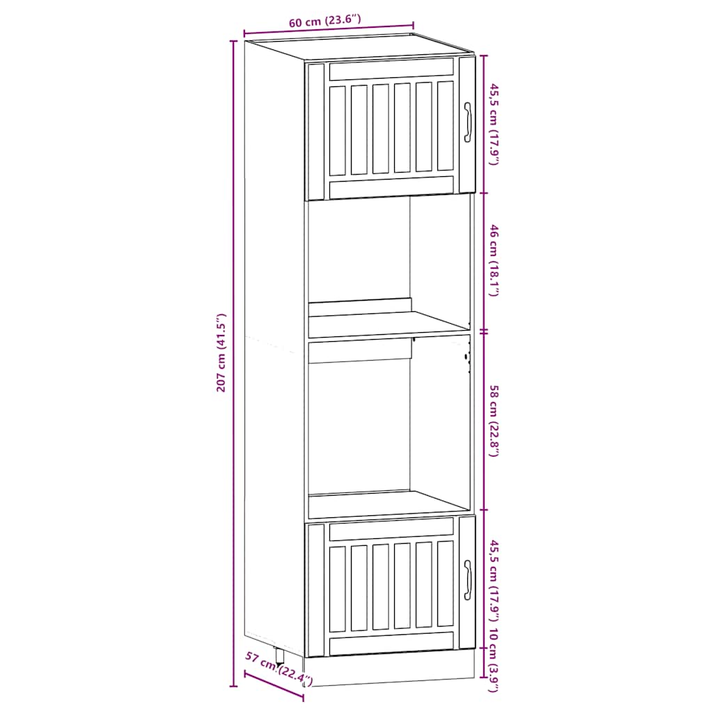 7 Piece Kitchen Cabinet Set Kalmar Engineered Wood
