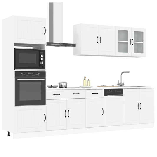 7 Piece Kitchen Cabinet Set Kalmar Engineered Wood
