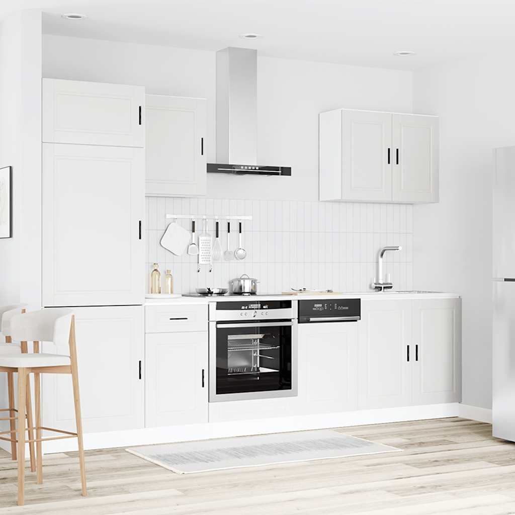 7 Piece Kitchen Cabinet Set Kalmar Engineered Wood