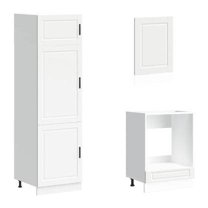 7 Piece Kitchen Cabinet Set Kalmar Engineered Wood
