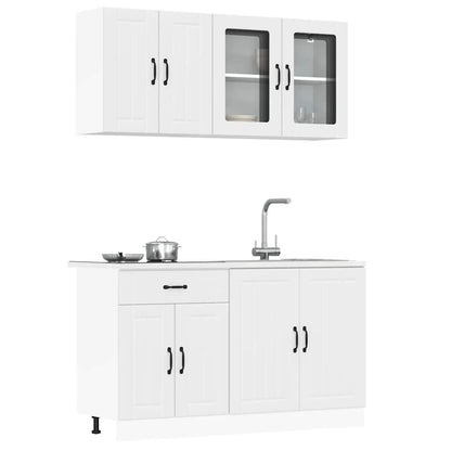4 Piece Kitchen Cabinet Set Kalmar Engineered Wood
