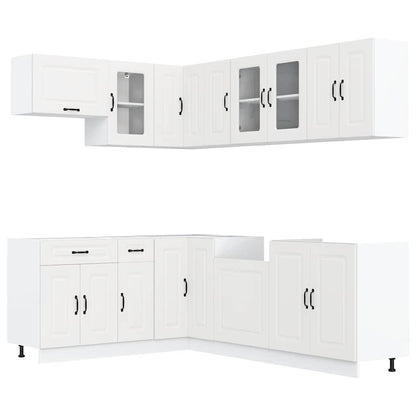 11 Piece Kitchen Cabinet Set Kalmar Engineered Wood