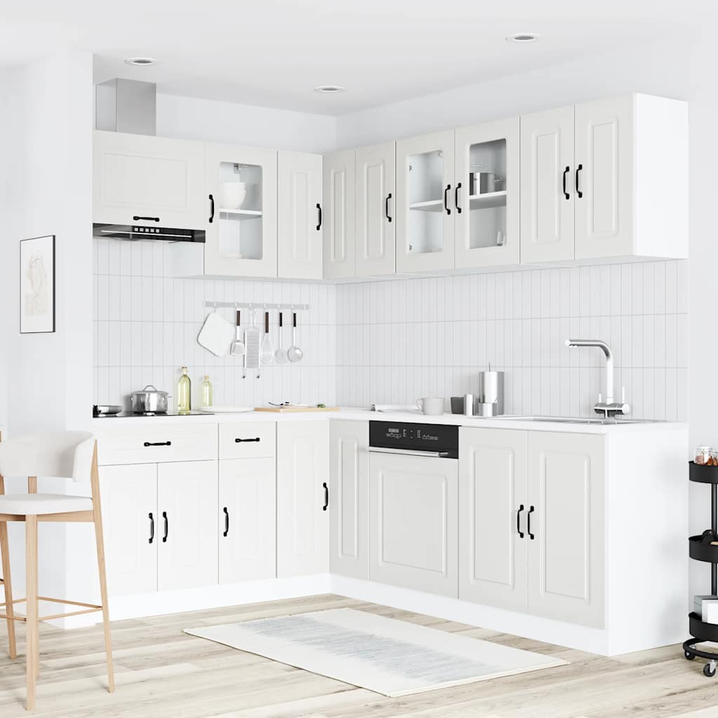 11 Piece Kitchen Cabinet Set Kalmar Engineered Wood