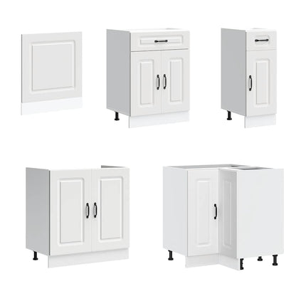 11 Piece Kitchen Cabinet Set Kalmar Engineered Wood