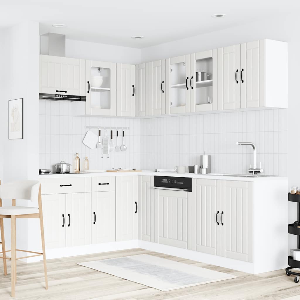 11 Piece Kitchen Cabinet Set Lucca Engineered Wood