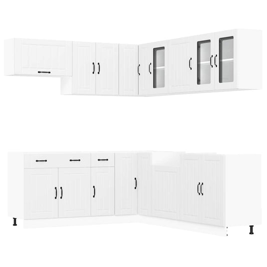 11 Piece Kitchen Cabinet Set Lucca Engineered Wood