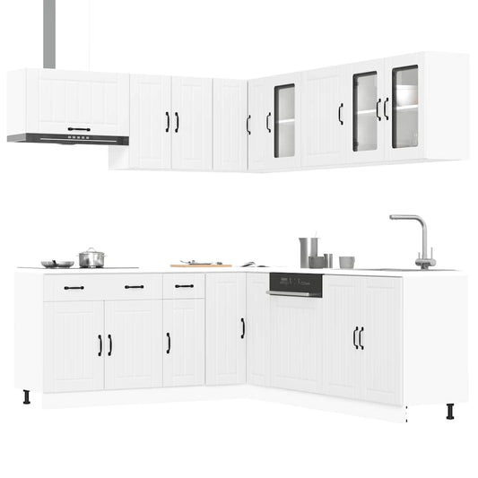 11 Piece Kitchen Cabinet Set Lucca Engineered Wood