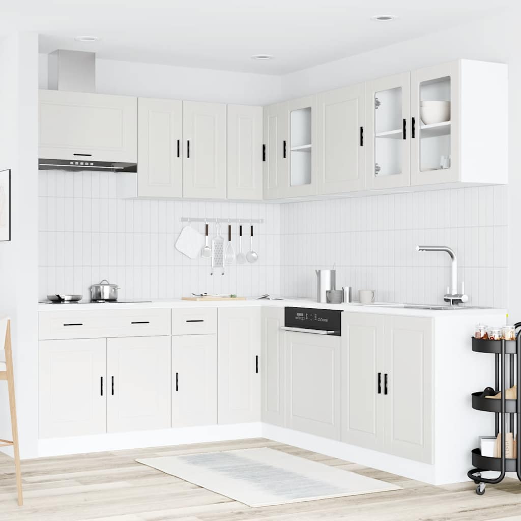 11 Piece Kitchen Cabinet Set Porto Engineered Wood