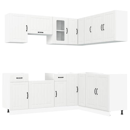 11 Piece Kitchen Cabinet Set Kalmar Engineered Wood