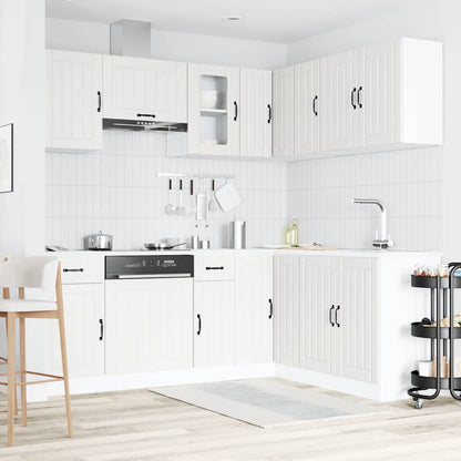 11 Piece Kitchen Cabinet Set Kalmar Engineered Wood