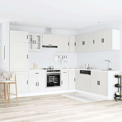 14 Piece Kitchen Cabinet Set Porto Engineered Wood