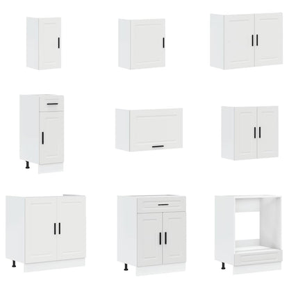 14 Piece Kitchen Cabinet Set Porto Engineered Wood