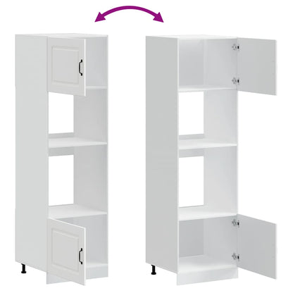 Oven Cabinets 2 Pcs Lucca Engineered Wood